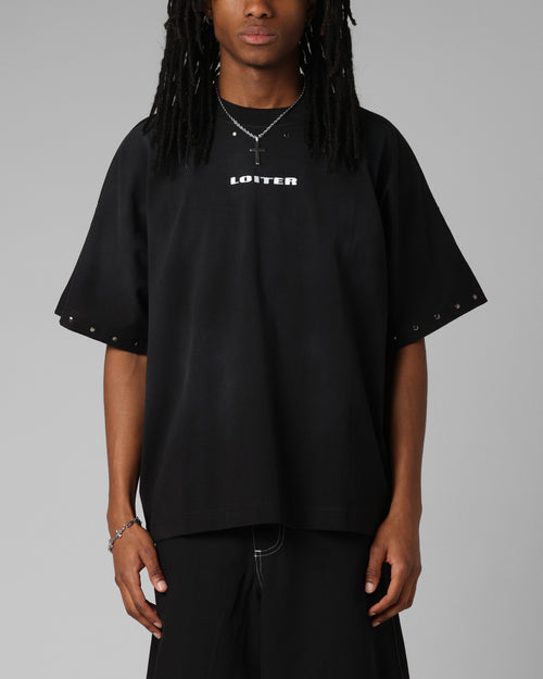 Opaque Boxy T-Shirt Black