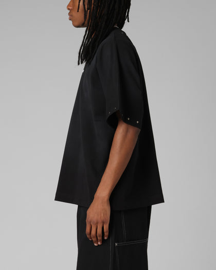 Opaque Boxy T-Shirt Black