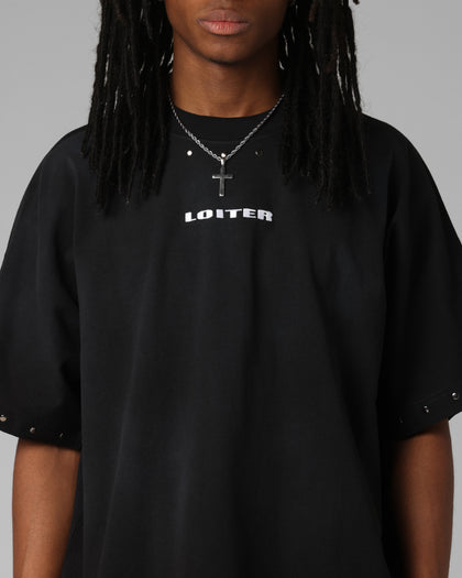 Opaque Boxy T-Shirt Black