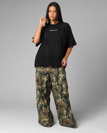 Opaque Boxy T-Shirt Black