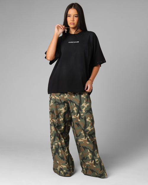 Opaque Boxy T-Shirt Black