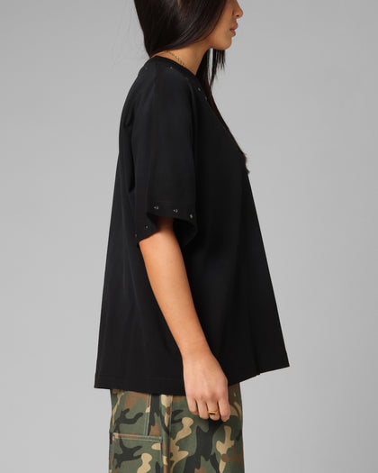 Opaque Boxy T-Shirt Black