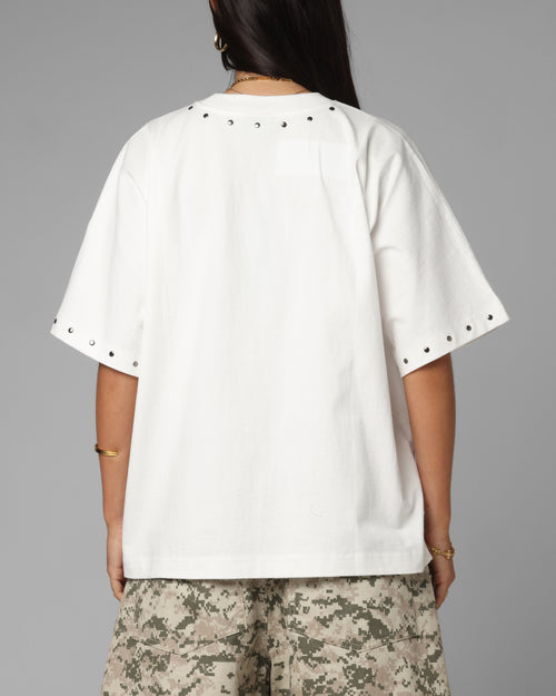 Opaque Boxy T-Shirt Off White