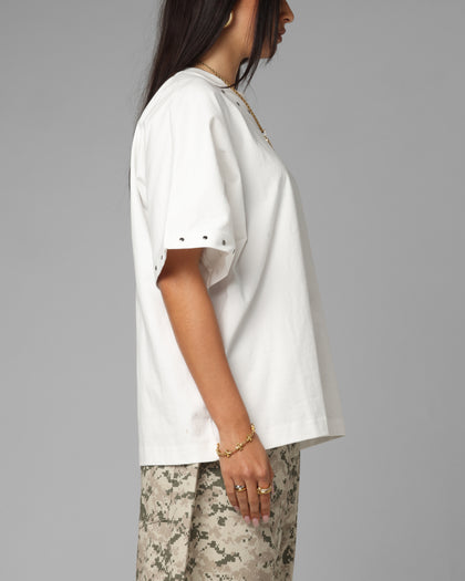 Opaque Boxy T-Shirt Off White