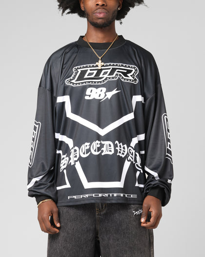 Thrill Racing Long Sleeve T-Shirt Black