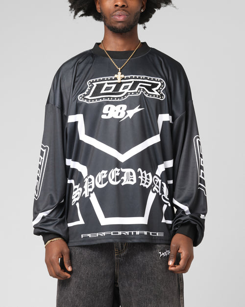Thrill Racing Long Sleeve T-Shirt Black