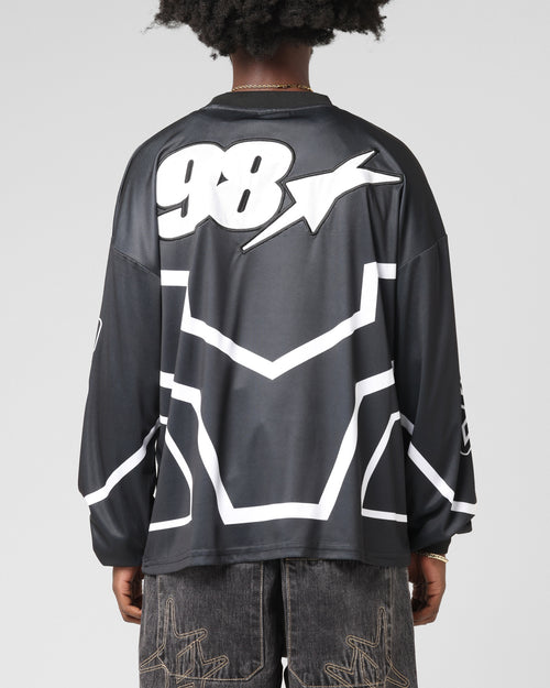 Thrill Racing Long Sleeve T-Shirt Black