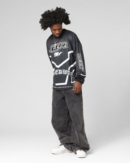 Thrill Racing Long Sleeve T-Shirt Black