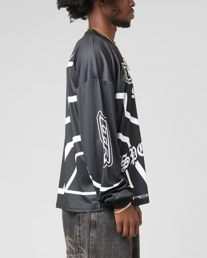 Thrill Racing Long Sleeve T-Shirt Black
