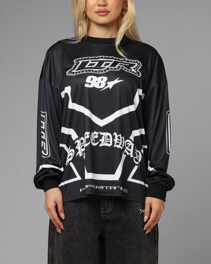hrill Racing Long Sleeve T-Shirt Black