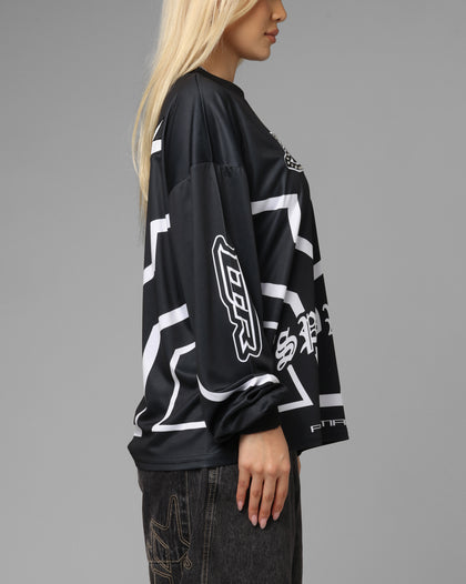 hrill Racing Long Sleeve T-Shirt Black