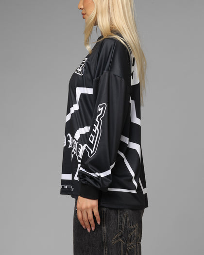 hrill Racing Long Sleeve T-Shirt Black
