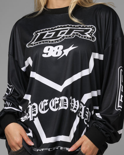 hrill Racing Long Sleeve T-Shirt Black