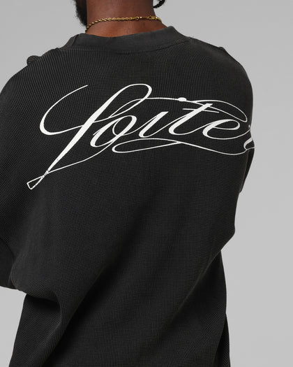 Purity Thermal Long Sleeve T-Shirt Black