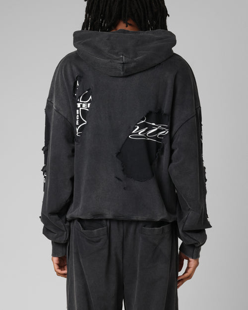 Destruction Hoodie Black