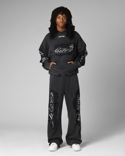 Destruction Hoodie Black
