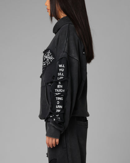 Destruction Hoodie Black