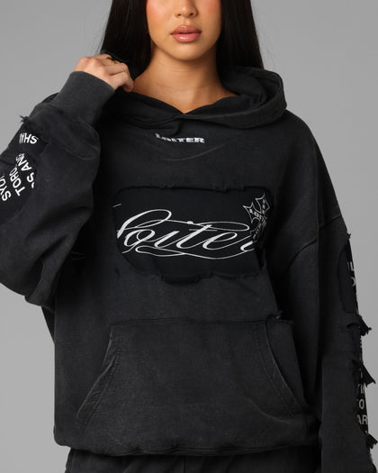 Destruction Hoodie Black