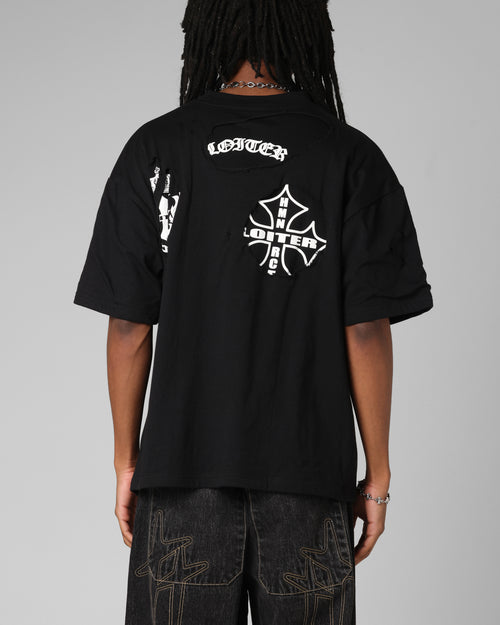 Destruction T-Shirt Black Wash