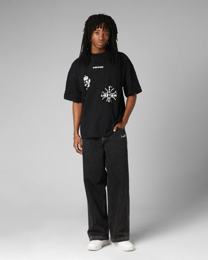 Destruction T-Shirt Black Wash