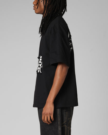 Destruction T-Shirt Black Wash
