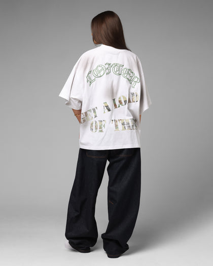 Loiter Premium Action Figure T-Shirt White