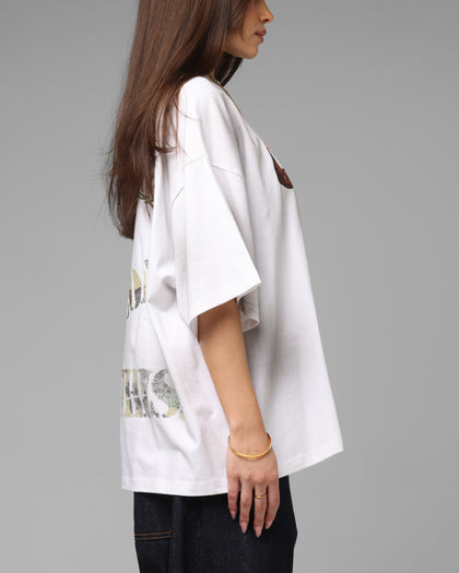 Loiter Premium Action Figure T-Shirt White