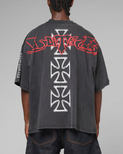 Hardcore Premium T-Shirt Washed Black