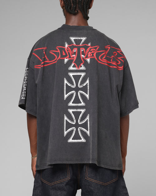 Hardcore Premium T-Shirt Washed Black