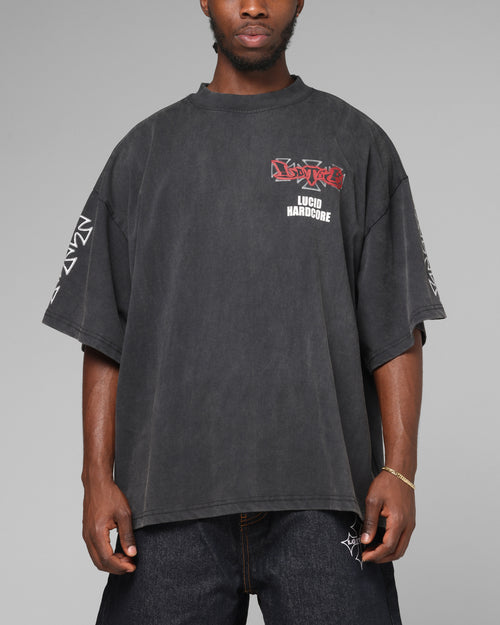Hardcore Premium T-Shirt Washed Black