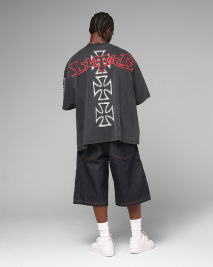 Hardcore Premium T-Shirt Washed Black