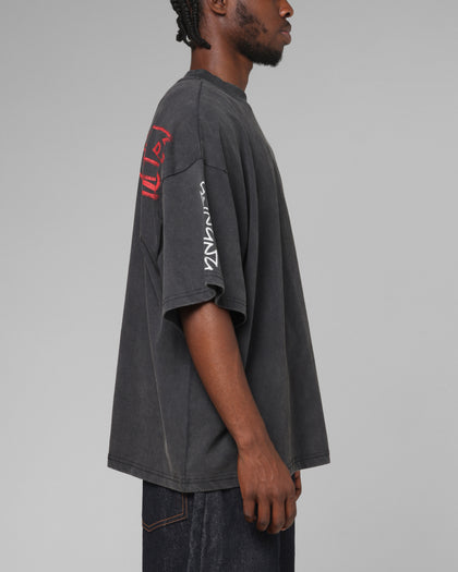 Hardcore Premium T-Shirt Washed Black