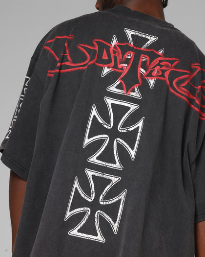 Hardcore Premium T-Shirt Washed Black