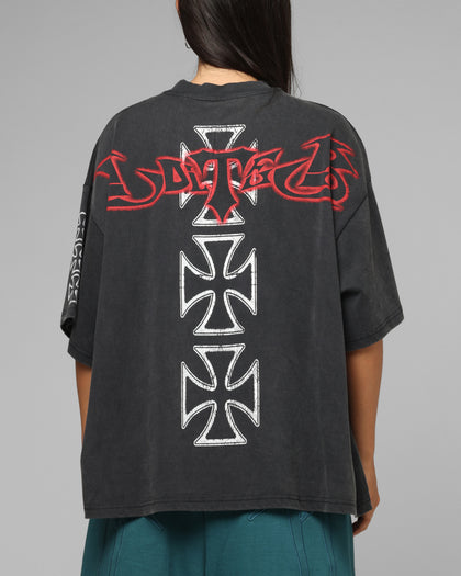 Hardcore Premium T-Shirt Washed Black