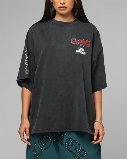 Hardcore Premium T-Shirt Washed Black