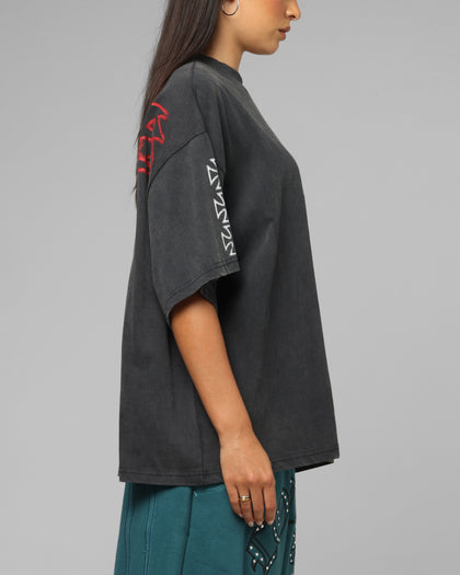 Hardcore Premium T-Shirt Washed Black