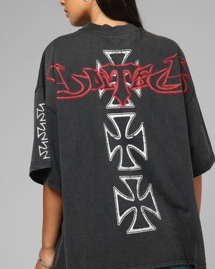 Hardcore Premium T-Shirt Washed Black