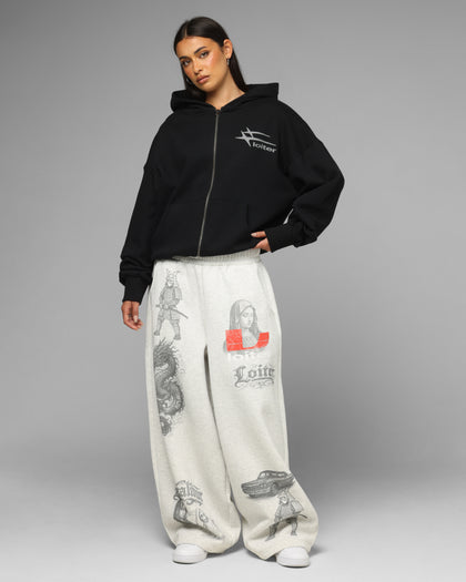 Ultra Hybrid Zip Hoodie Black