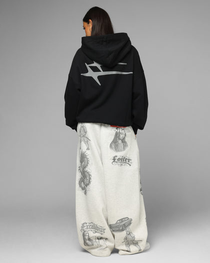 Ultra Hybrid Zip Hoodie Black