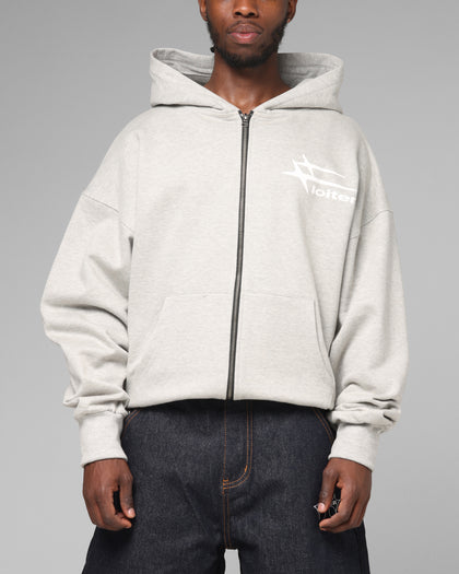Ultra Hybrid Zip Hoodie Grey