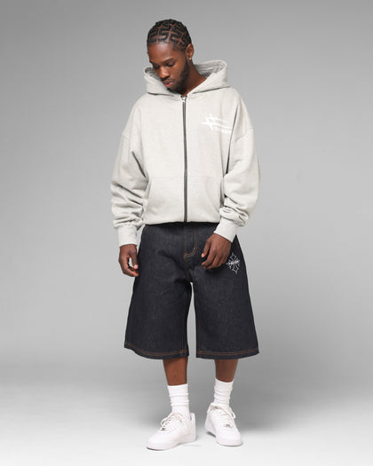 Ultra Hybrid Zip Hoodie Grey