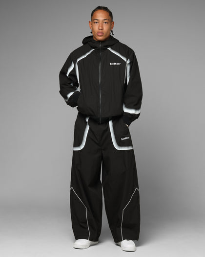 Spray Day Track Jacket Black