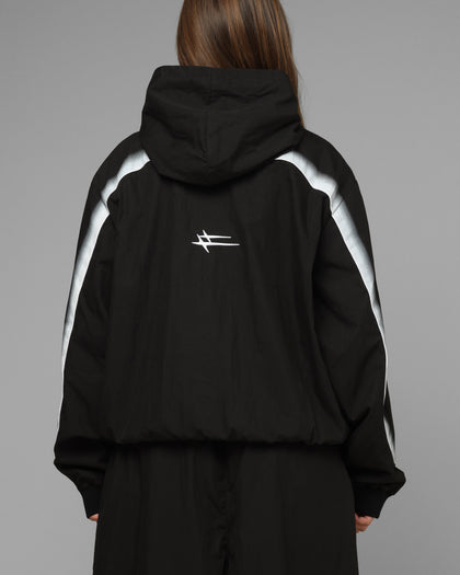 Spray Day Track Jacket Black