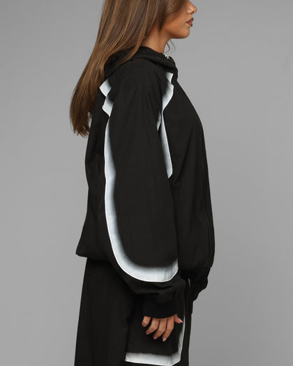 Spray Day Track Jacket Black