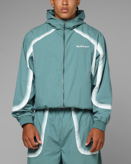 Spray Day Track Jacket Teal