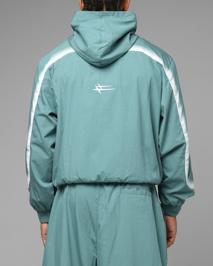 Spray Day Track Jacket Teal