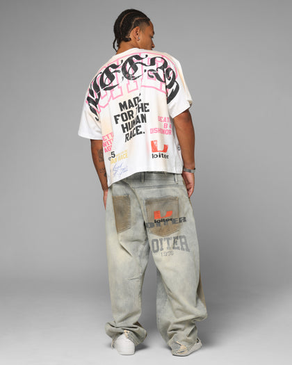 Dragon Rhinestone T-Shirt White