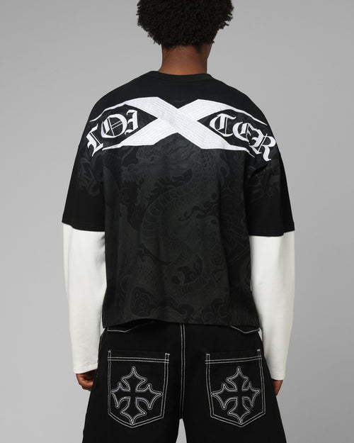 Xplicit Layered Long Sleeve T-Shirt Black