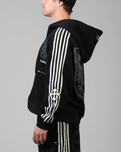 Imperial Zip Hoodie Black