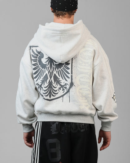 Imperial Zip Hoodie Grey